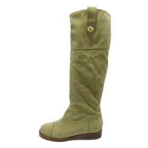 LOUIS VUITTON - Beige Mahina Boots Suede 434-061325